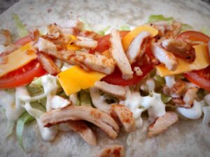 Grilled Chicken Wrap