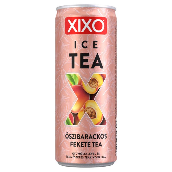XIXO Őszibarackos Fekete Tea 0.25l