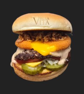 Cheddar Cheese Lover Burger